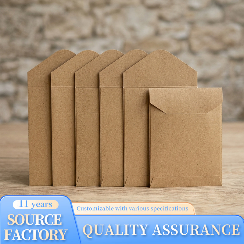 Letter Envelope Kraft - 50 pièces/lots Enveloppes pour graines, dossiers