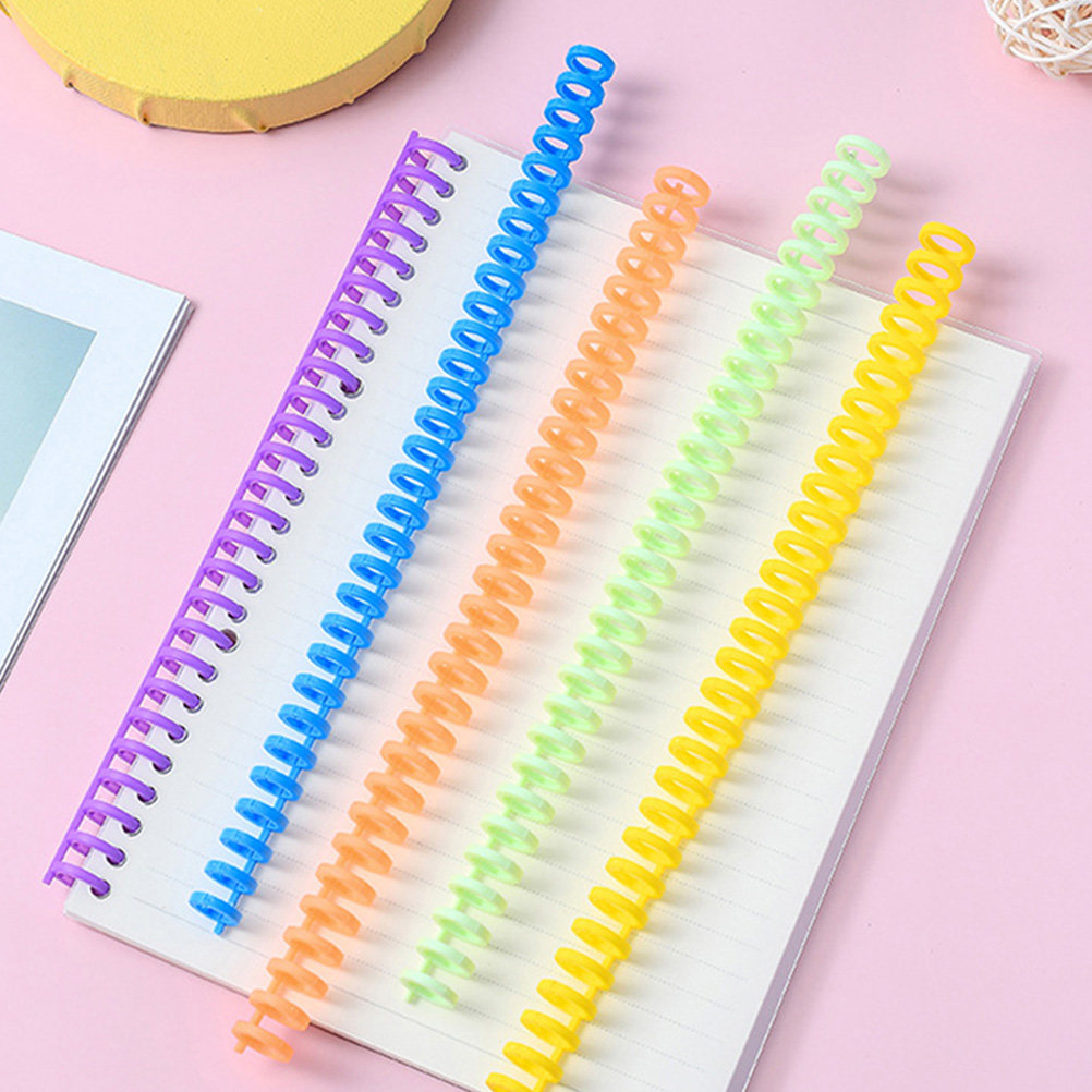 Binding Comb Plastic - 10 pièces de spirales en plastique
