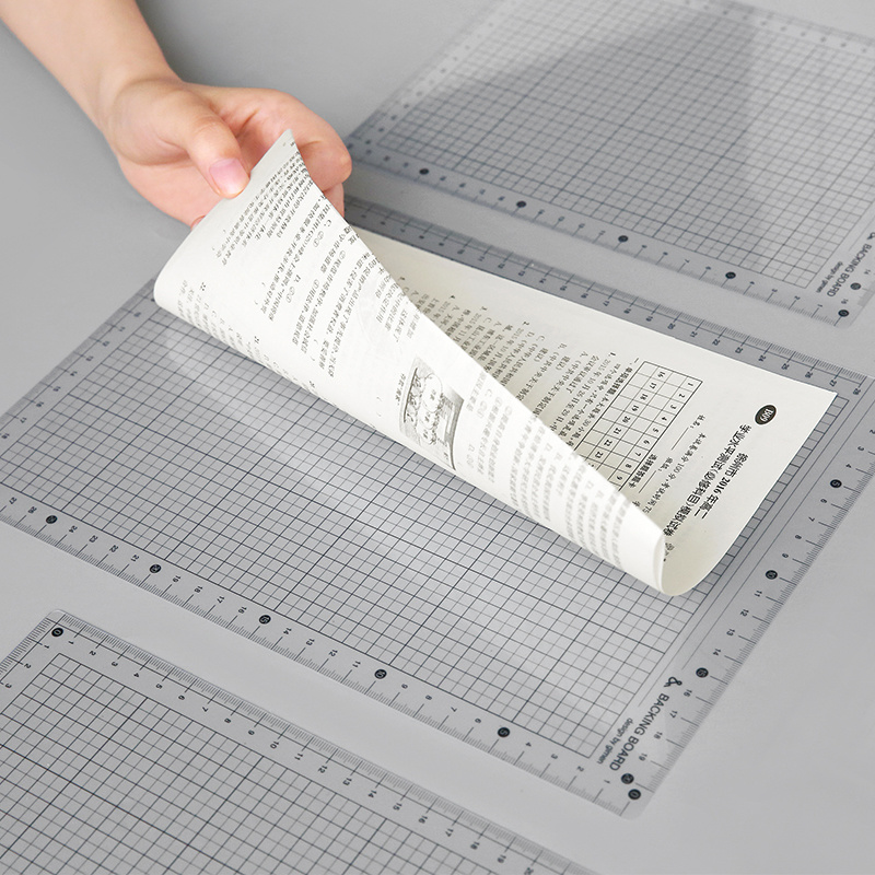 Tableau de règle Transparent A - Ruler Set Transparent avis et prix