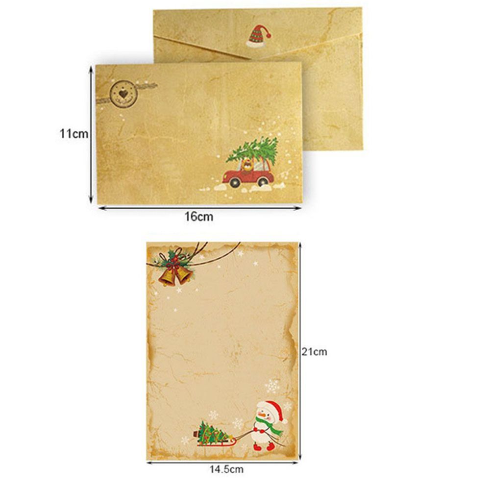 DIY, ensemble de 6 pièces : ca - Letter Envelope Kraft avis et prix