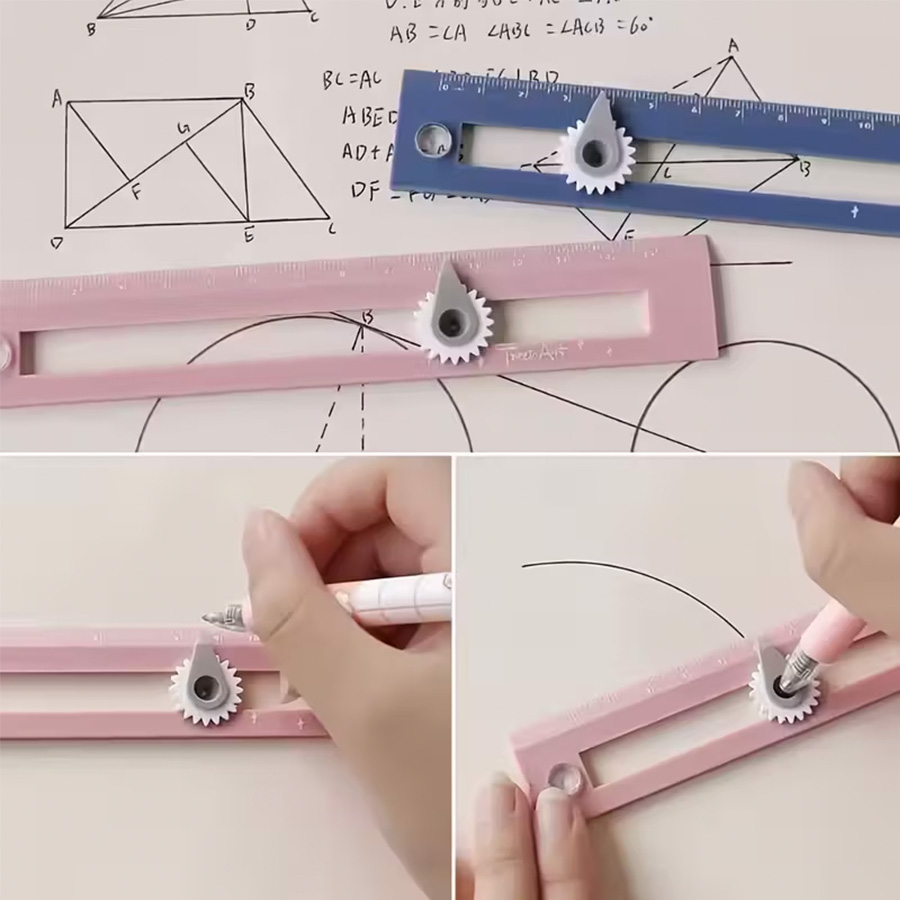 Compas 2-en-1 multifonctionnel - Compass Geometry Set avis et prix
