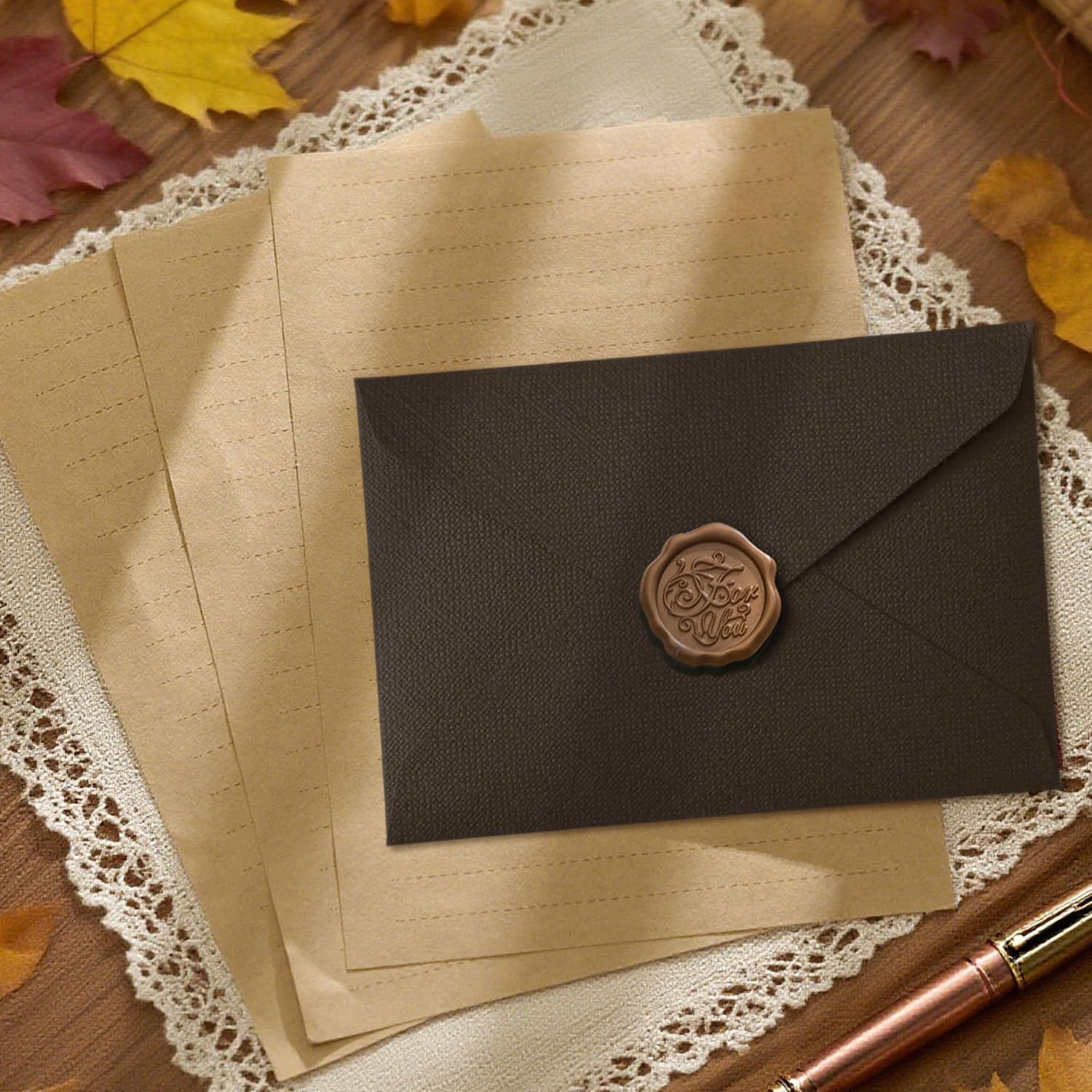 Ensemble de papier à écrire vi - Letter Envelope Kraft avis et prix