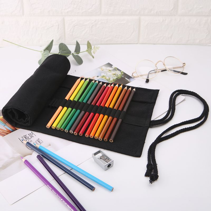 Roll Up Ma-Crayon Noir pour Do - Pen Pouch Roll avis et prix