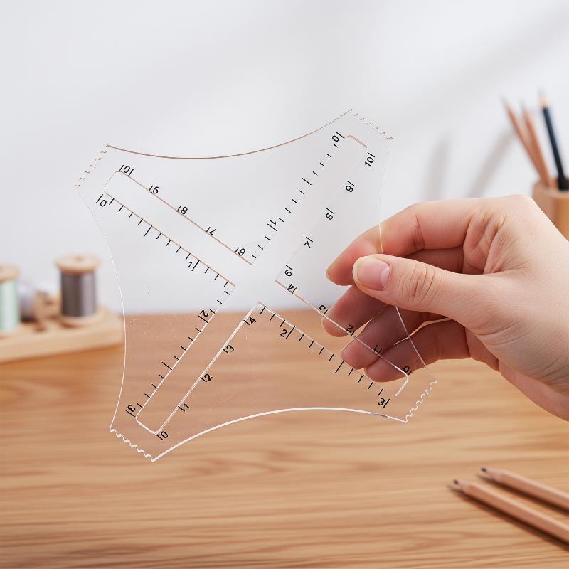Règle de mesure transparente e - Ruler Set Transparent avis et prix