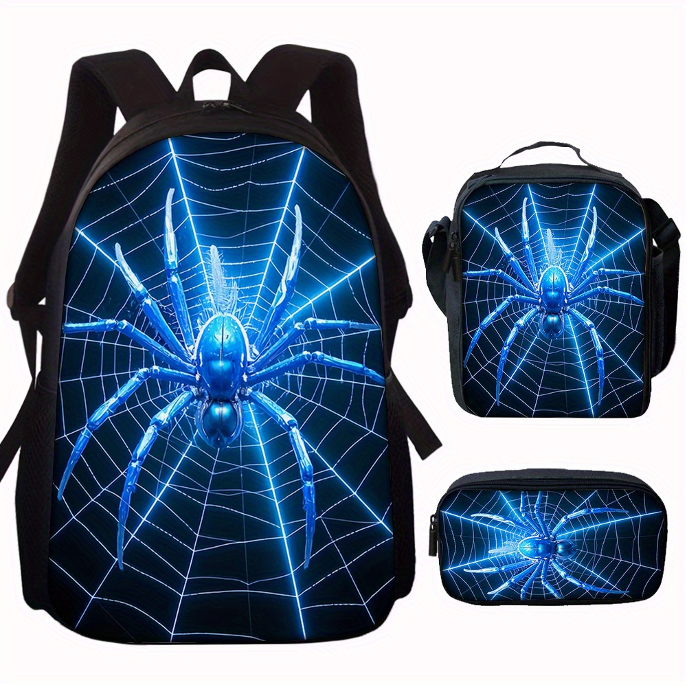 Sac à dos à motif d'araignée,  - Pencil Case Large avis et prix