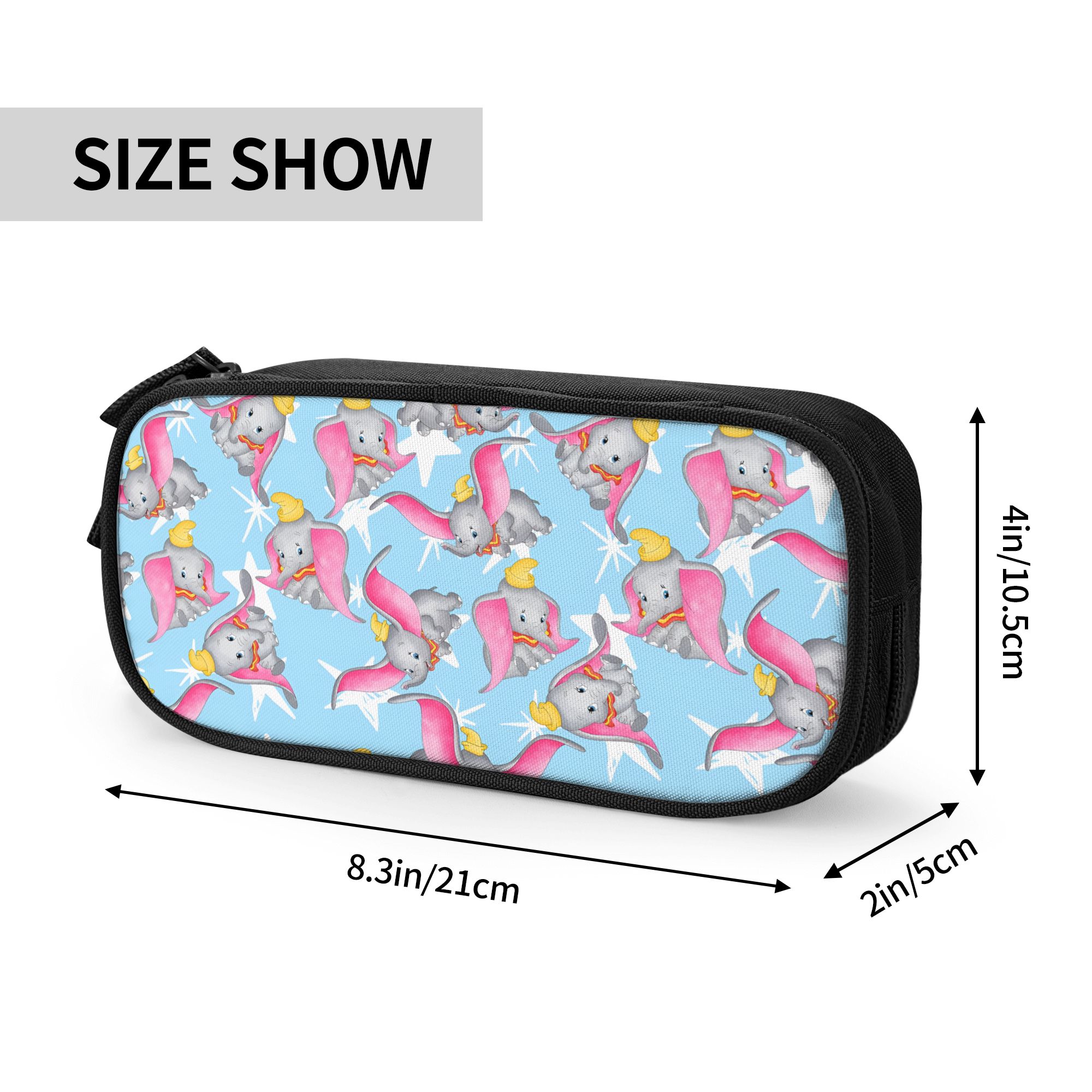Étui à crayons Kawaii D-Dumboe - Pencil Case Large avis et prix