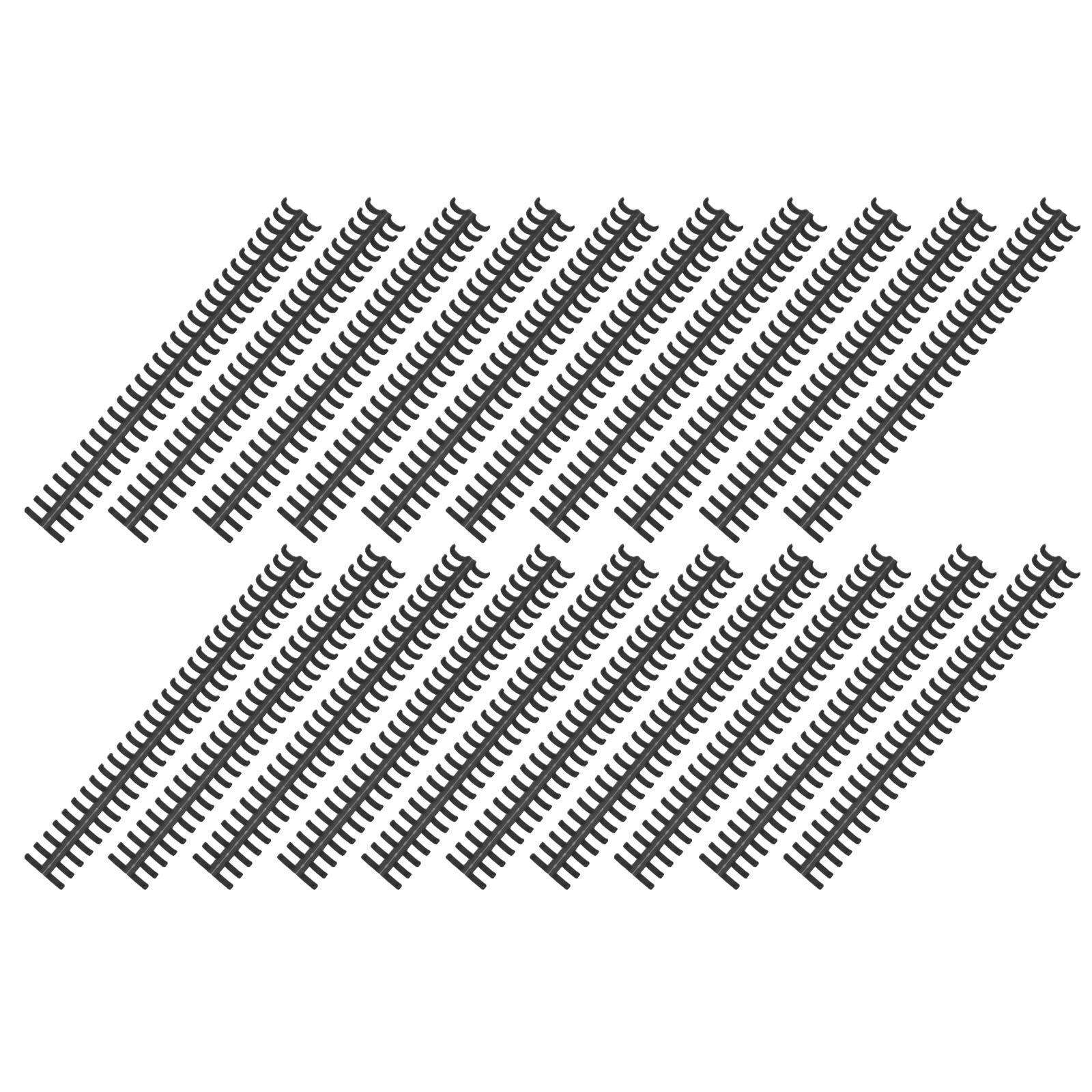 20 pièces, anneaux de reliure  - Binding Comb Plastic avis et prix