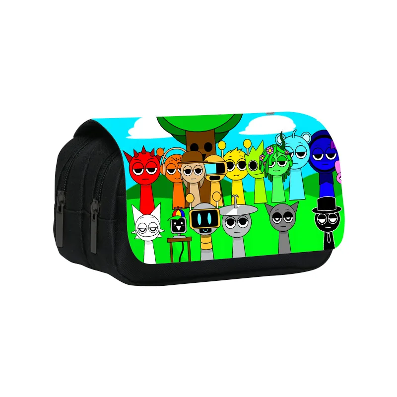 Sprunki  Sac à stylos scolaire - Pencil Case Large avis et prix