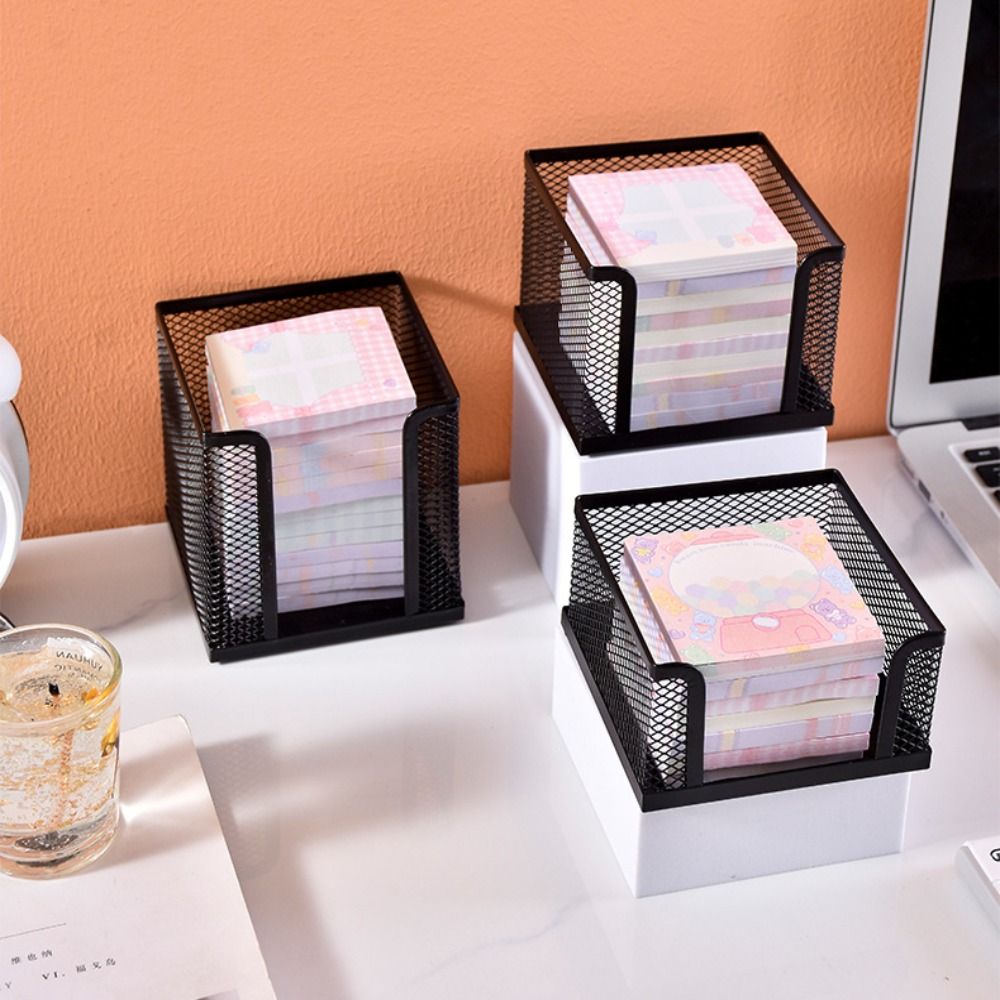 Cube de papier en maille noire - Sticky Note Cube avis et prix