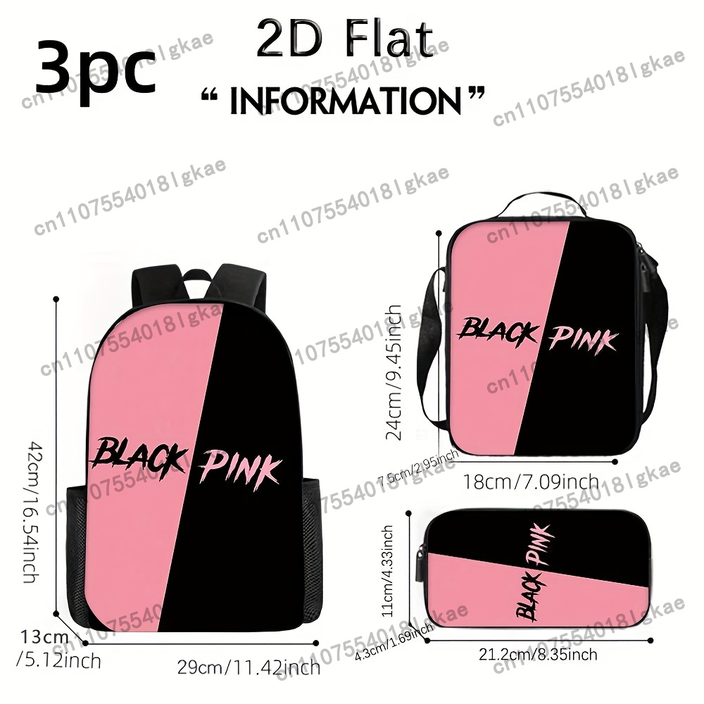 Ensemble de 3 sacs à dos KPOP  - Pencil Case Large avis et prix
