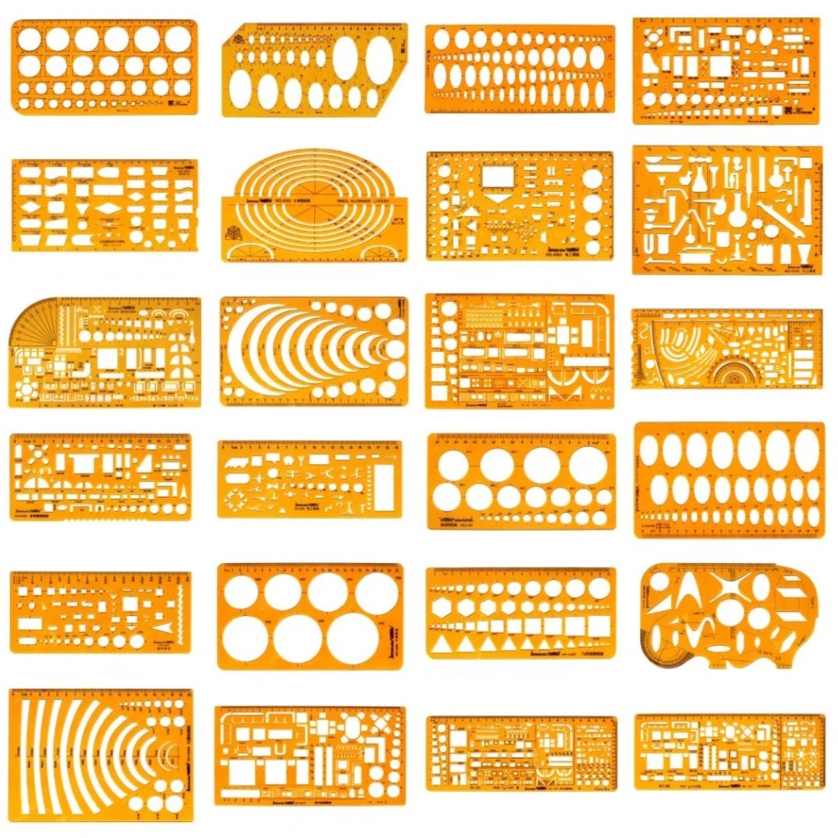 Ensemble de modèles de dessin  - Ruler Set Transparent avis et prix