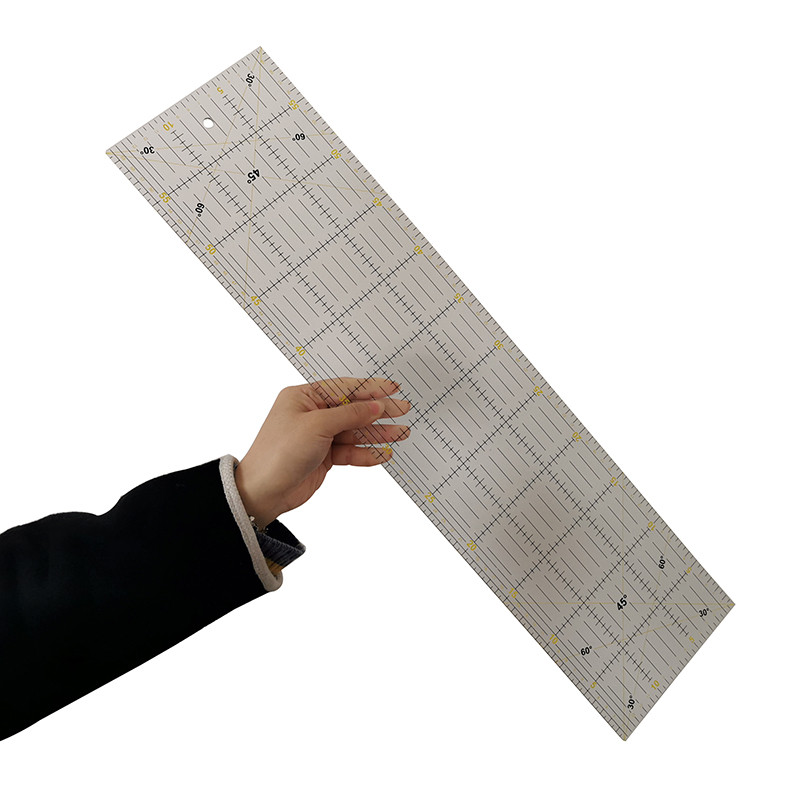 Règle alignée en Patchwork acr - Ruler Set Transparent avis et prix