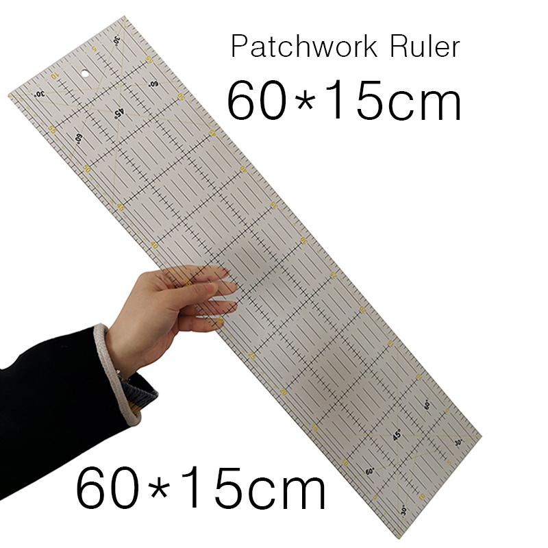 Règle alignée en Patchwork acr - Ruler Set Transparent avis et prix