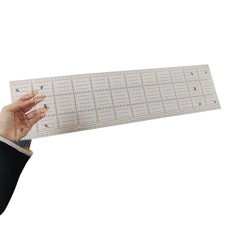 Règle alignée en Patchwork acr - Ruler Set Transparent avis et prix