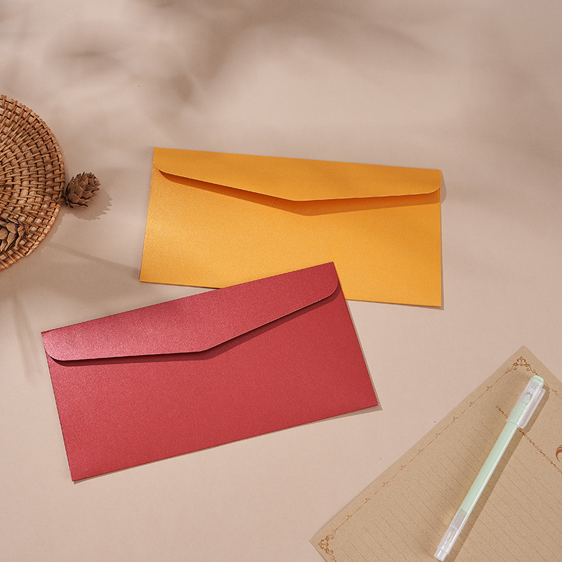 Enveloppes nacrées en papier d - Letter Envelope Kraft avis et prix