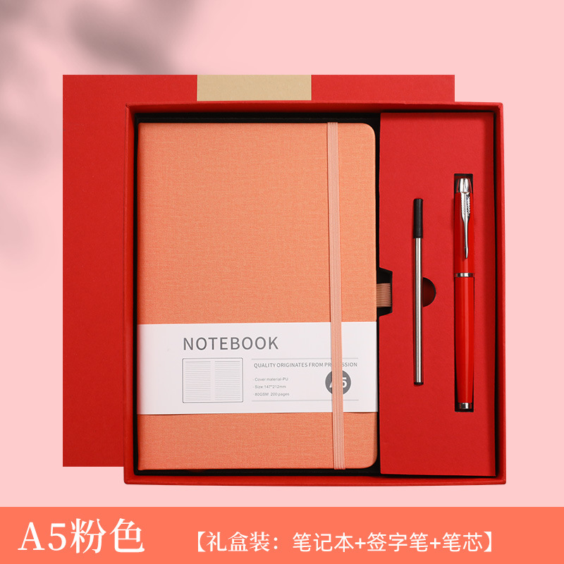 Coffret cadeau carnet A5 avec  - Journal Leather Hardcover avis et prix