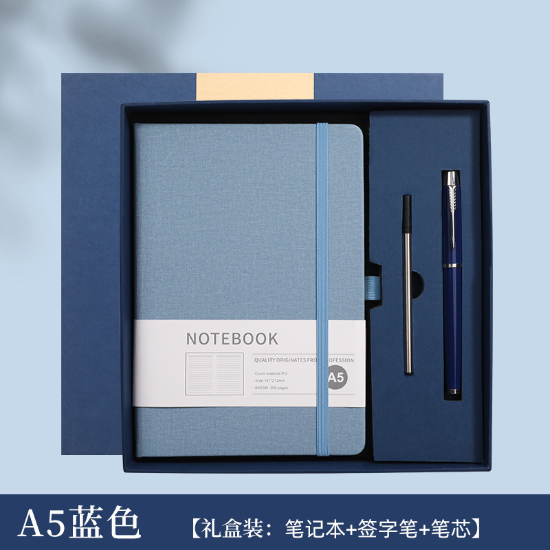 Coffret cadeau carnet A5 avec  - Journal Leather Hardcover avis et prix