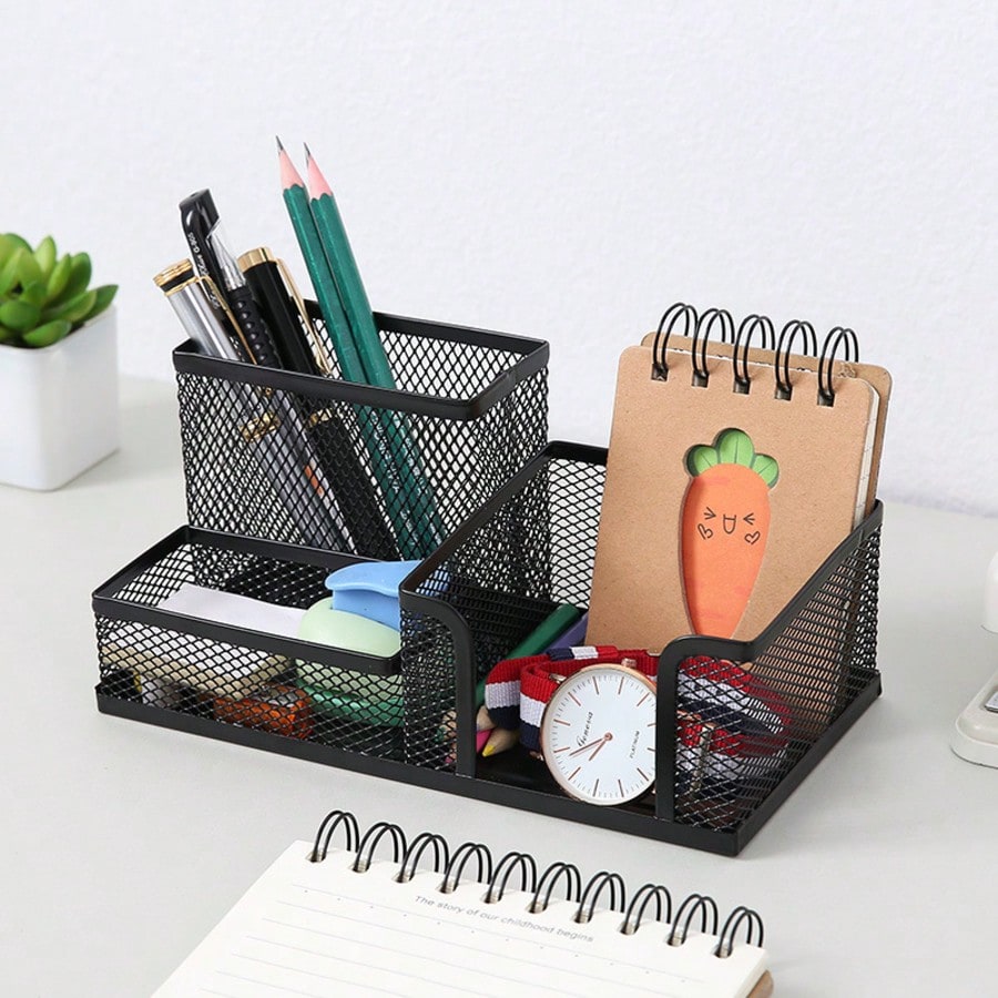 Organisateur de bureau en méta - Office Supply Office Stationery Items avis et prix